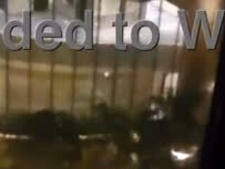 Masturbating In Public In Front Of Hotel Window With Close-Up Fingering And Cum