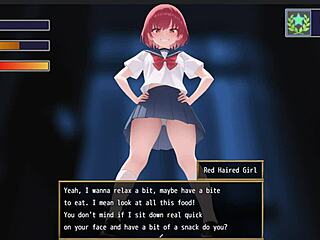 femuzero red haired girl facesitting.