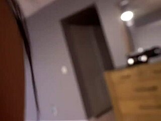 Horny latina rips lingerie!