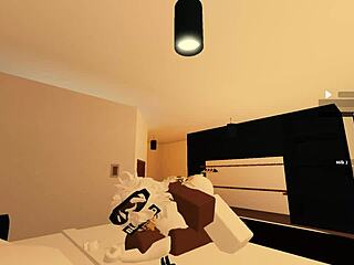 I get my ass fucked roughly by a big black cock in doggystyle