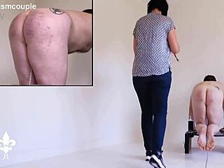 Intense Caning And Fisting Session In Part 1 With Bound Slave Getting Punished Hard!