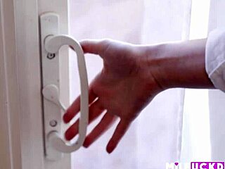 Married MILF bends over for cheating blowjob and deepthroat