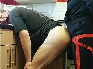 Bisexual couple enjoys outdoor anal pegging with strapon and dildo insertion.