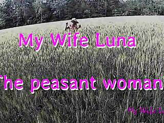 this beautiful peasant woman is a real slut who loves getting her ass pounded and enjoying a big cock