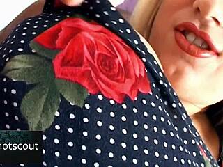 milf with big tits gets fucked hard on the bed 😘