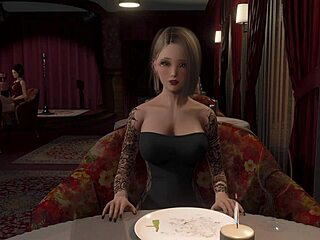 Blonde Slut Deepthroats Big Cock In Ripples