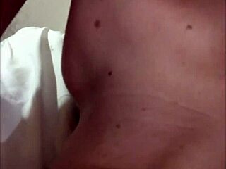 I love that straight view of French amateur in black leather pants, satin lingerie, bra, thong, garter belt, and nightie doing deepthroat, rimming, and doggystyle POV