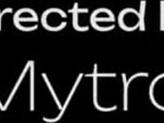 curvy redhead babe in lingerie with two young 18+ studs