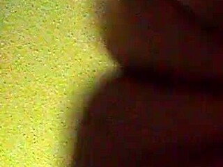 bareback doggystyle fucking in living room quickie with bent over action.