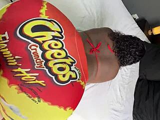 White Guy Enjoys Workout With Big Ass Black Girl In Yoga Pants