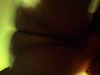 bareback doggystyle fucking in living room quickie with bent over action.