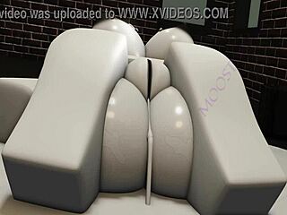 في لعبة روبلوكس بنت شهوانية ثديين كبار تشتهي زب عملاق ثدييها يرتعش بجنون