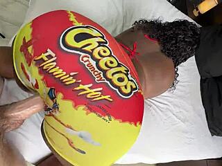 White Guy Enjoys Workout With Big Ass Black Girl In Yoga Pants