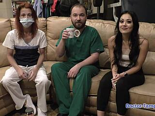 dr. tampa asks blaire celeste, 'ready for your entrance physical at tampa university?'