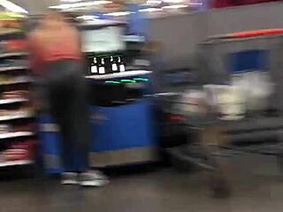 nice ass in spandex teasing softly