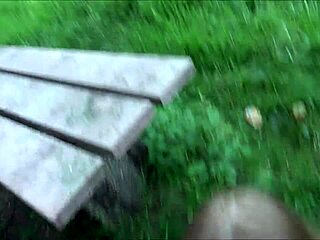 Public Fingering Caught, Passant Fucks Me Bareback