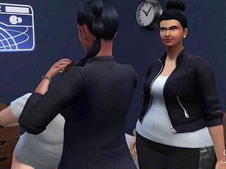 Two Mistress Force Submission on Young Boyfriend with Toys