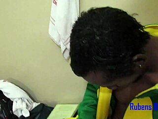 Behind scenes of Brazilian gang bang with Ariella Ferraz