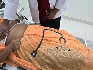 The Doctor's Secret Desire for His Indian Patient in the Hospital