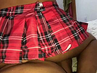 cute skinny asian brunette student compilation rides and jumps.