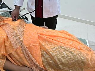 The Doctor's Secret Desire for His Indian Patient in the Hospital