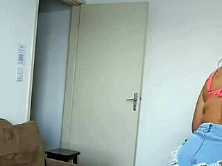 Prostitute Dancing And Flashing Outdoors