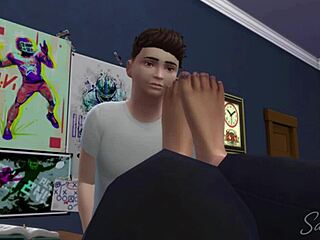 Two Mistress Force Submission on Young Boyfriend with Toys