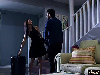 Classy milf gets bent over and covered in cum after intense doggystyle session