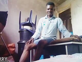 Tahiru's Long-Awaited Taste of Neighbor's Pussy Finally Allowed