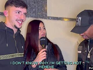 Street plunges into intense amateur threesome with BBC