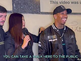 Street plunges into intense amateur threesome with BBC