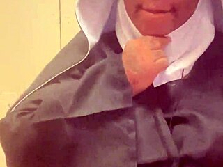 Nun hazelnut on this halloween