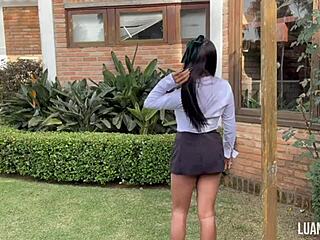 Colegial Safada Fazendo Travessuras No Intervalo