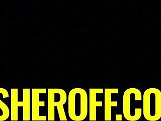 Big tits latina milf drinking piss during sloppy blowjob fuck in shower