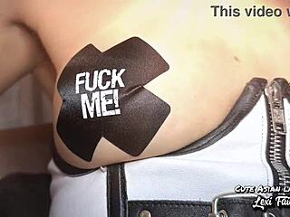 super cute asian ladyboy cumshot anal play