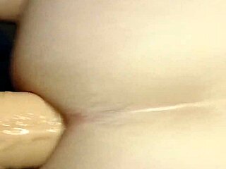 Intense strapon pounding in man's tight ass for ultimate pleasure