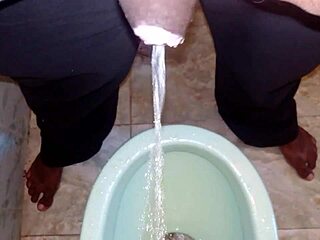 Boy Pee Black Man Pissing Pee Peeing Boy Urinate