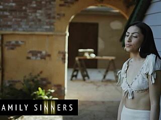 Stepsis finds fiancee cheating and drowns sorrows on stepbros cock!