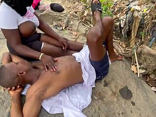 Streams Of Joy Dicked Outdoor