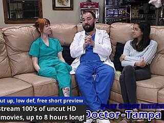 dr tampa performed ditria roses' first gynecological exam.