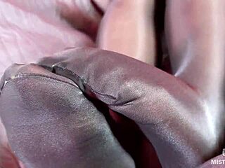 My anthracite nylon feet rubbing against each other near your face. What do you think?