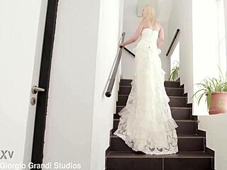 Vivian Lola Bride Slammed by 6 Mixed Boys in Rough ATM Sex