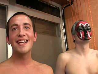 Two Hotties Suck Cocks And Swallow Cum!