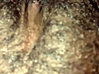 ebony pussy gets some play