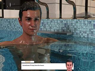 Lets Play Midnight Ride Storyteller DLC Ending at the Pool