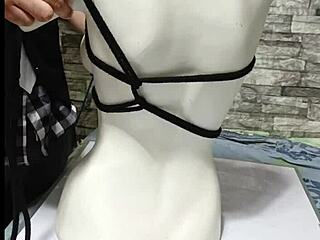 tutorial on tying breasts in bdsm 😏