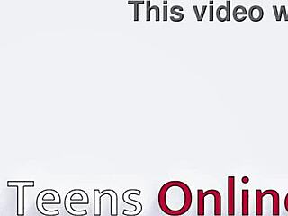 real 18 year old girl experiments with her butt plug