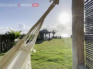 Amateur couple fucking in cabin facing beach in caraiva - alemaohub