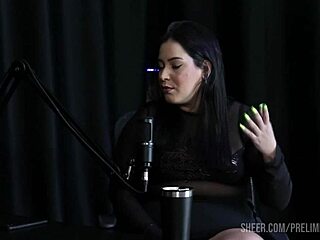 compilado da pri melancia no preliminares podcast com bia hot sheer red lingerie group