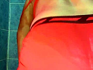 modeling satin panties in mexican passion style